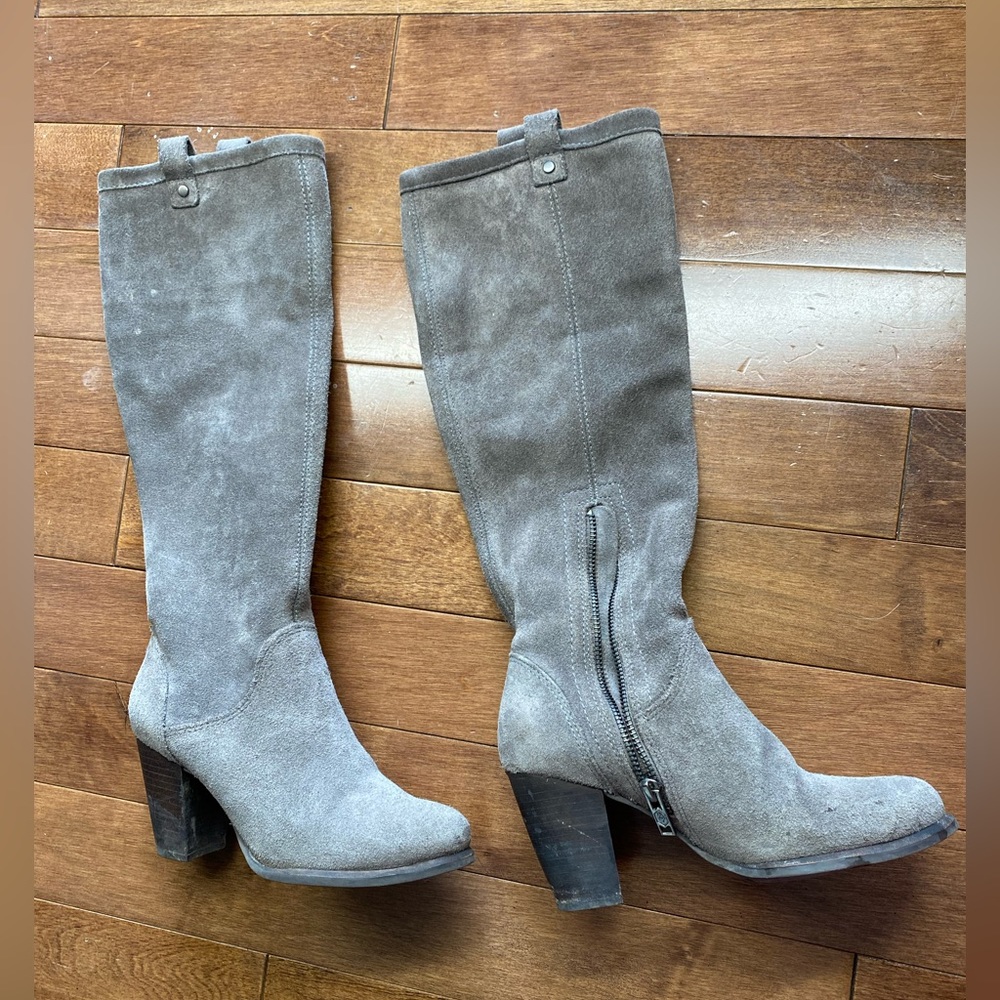 UGG Australia Ava Water Resistant Suede High Heel Boots women’s sz US 5